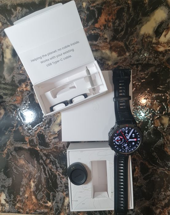 Vand ceas Smartwatch Amazfit T-Rex 3 Onyx FullBOX impecabil