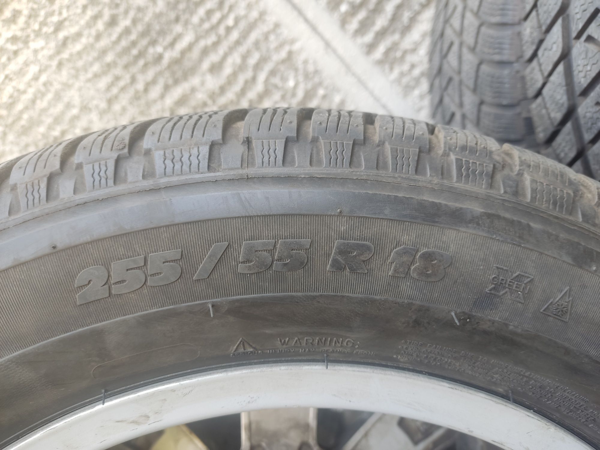 Джанти 18" Borbet със зимни гуми за Мерцедес
