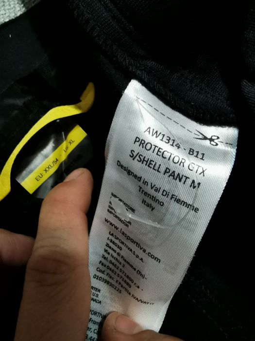 Pantaloni ski touring La Sportiva Protector Gtx XL bărbați