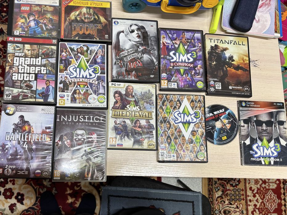Диски игр для виндоус
