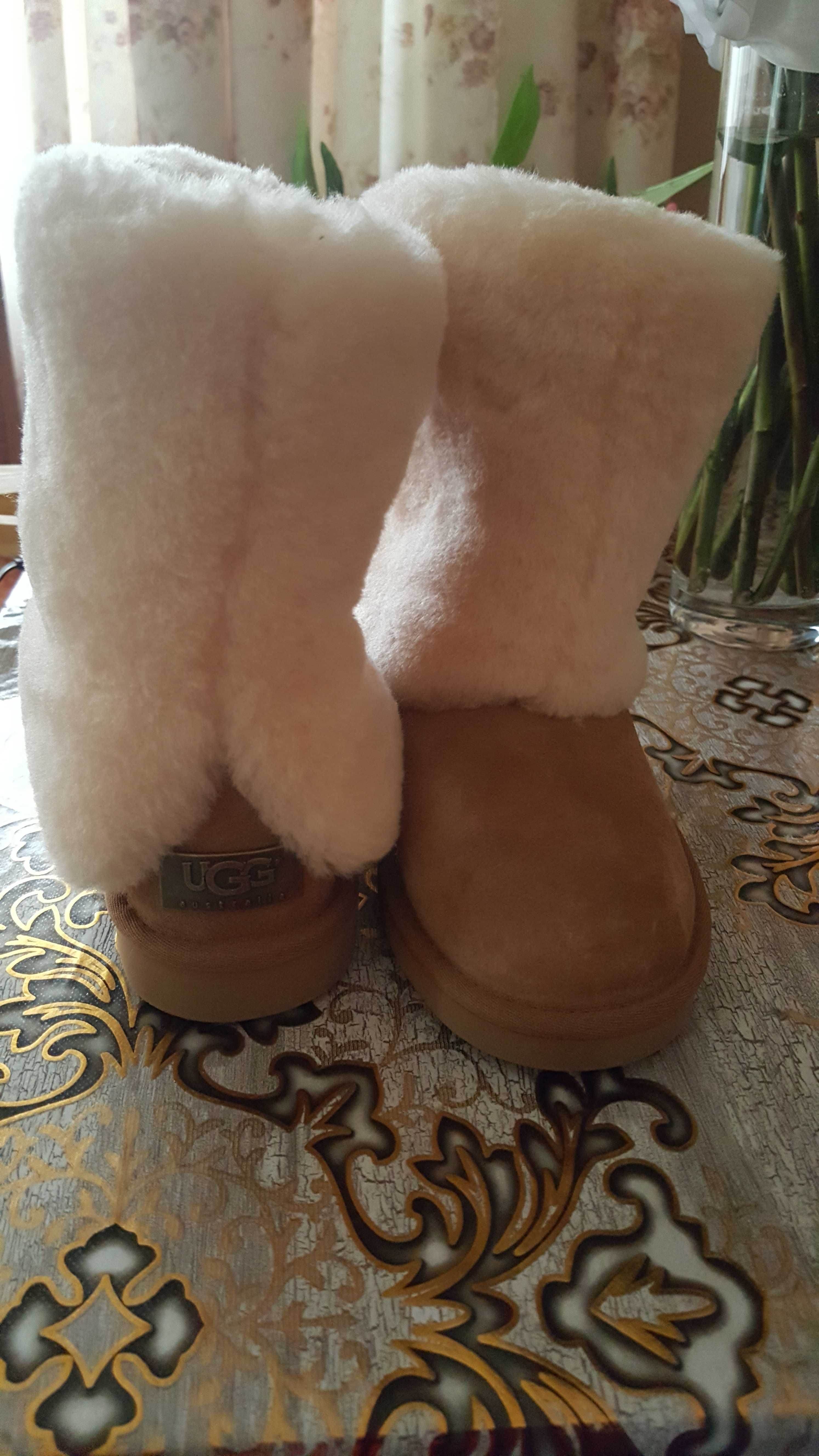 UGG ЗИМA из США. Новые, кожаные, натуральные UGG 35-36