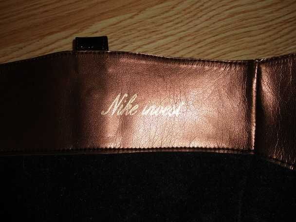 cizme din piele naturala  lacuita grena marimea 37