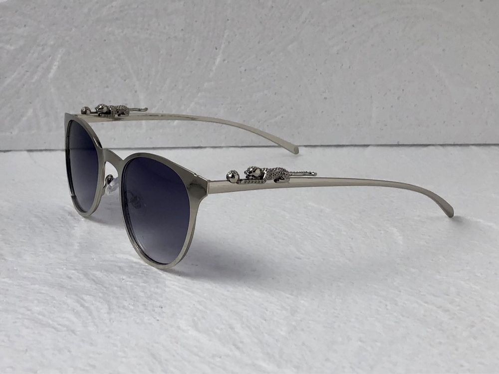 Cartier Дамски слънчеви очила  котка 2 цвята прозрачни черни
