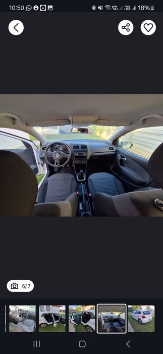 Vw polo 2013 1.2 tdi 55 kw