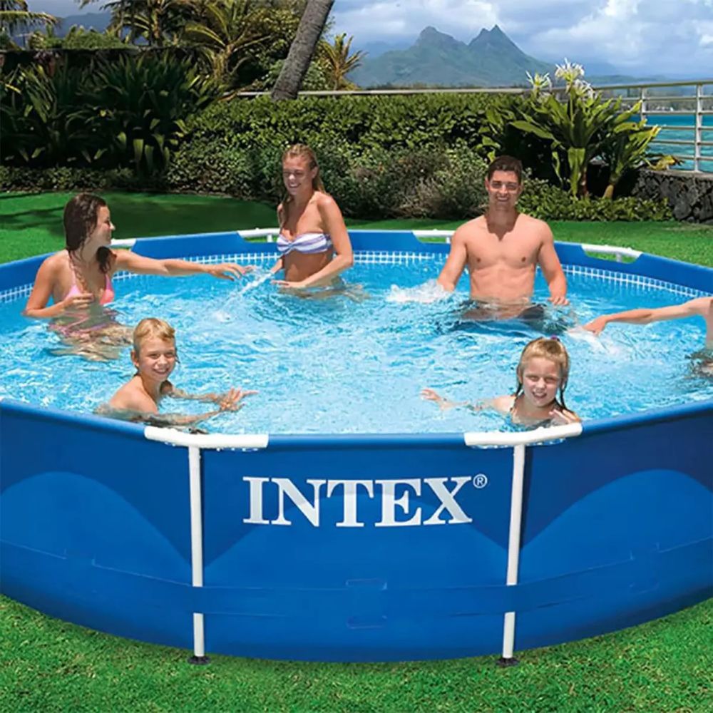 Басейн с метална рамка и филтърна помпа Intex - 305х76 см.