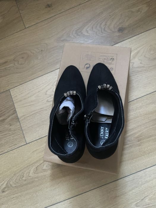 Botine negre elegante