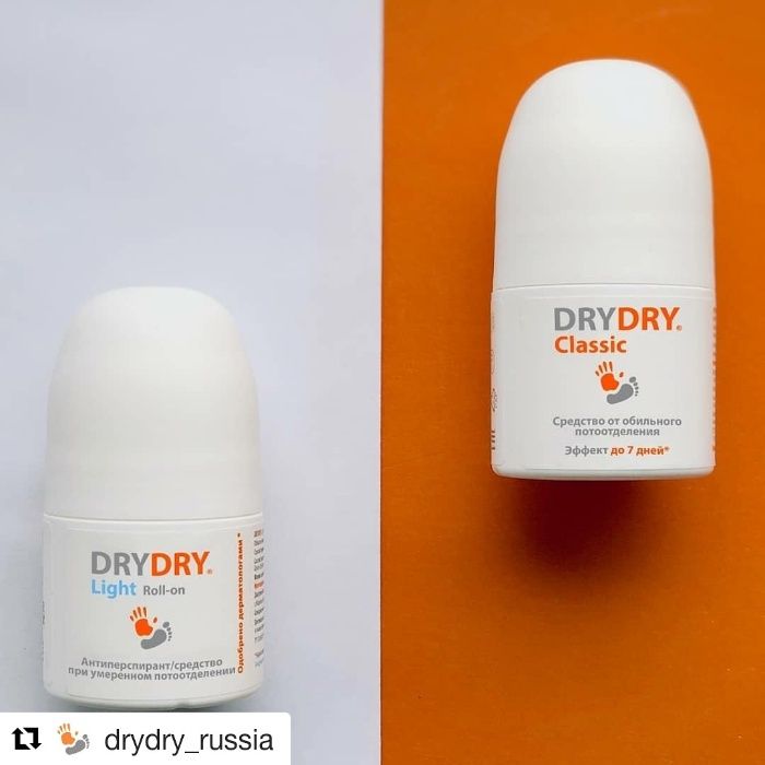 Антиперспирант от сильного пота dry dry
