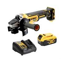 Ъглошлайф DeWALT  DCG405 18V Brushless  + Батерия 5Ah и Зарядно