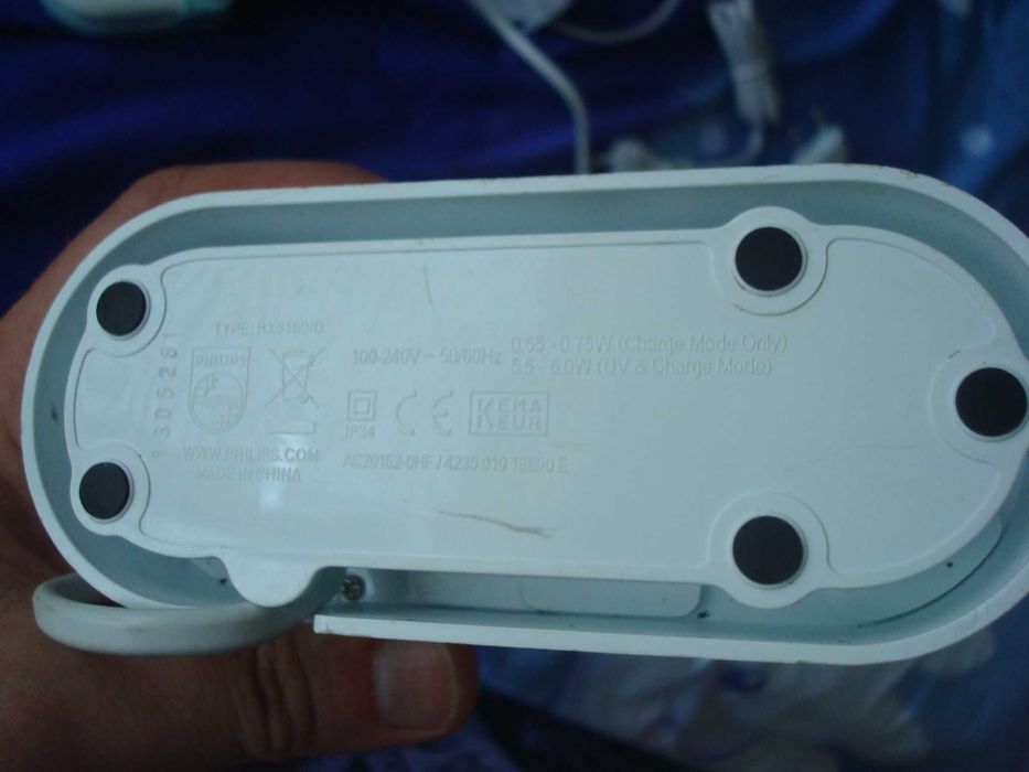Incarcator periuta electrica HX6160/D Philips Sonicare UV Sterilizator