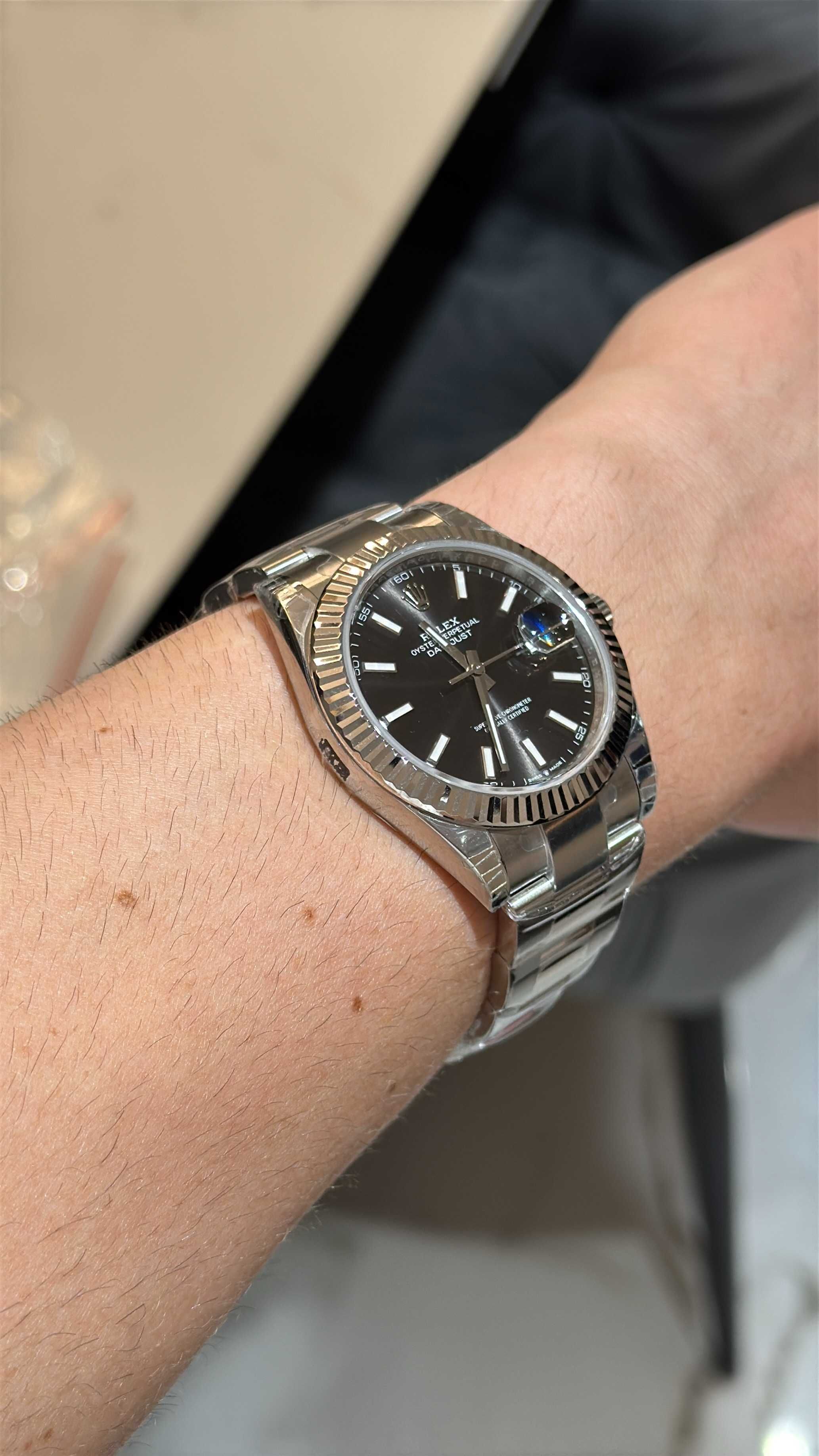 Rolex Datejust 41mm Oyster / черни
