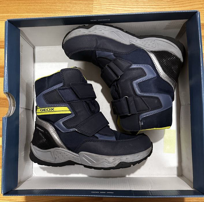 Теплые сапоги geox