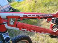 Bicicleta Scorpion cros junior, cu roată de 20