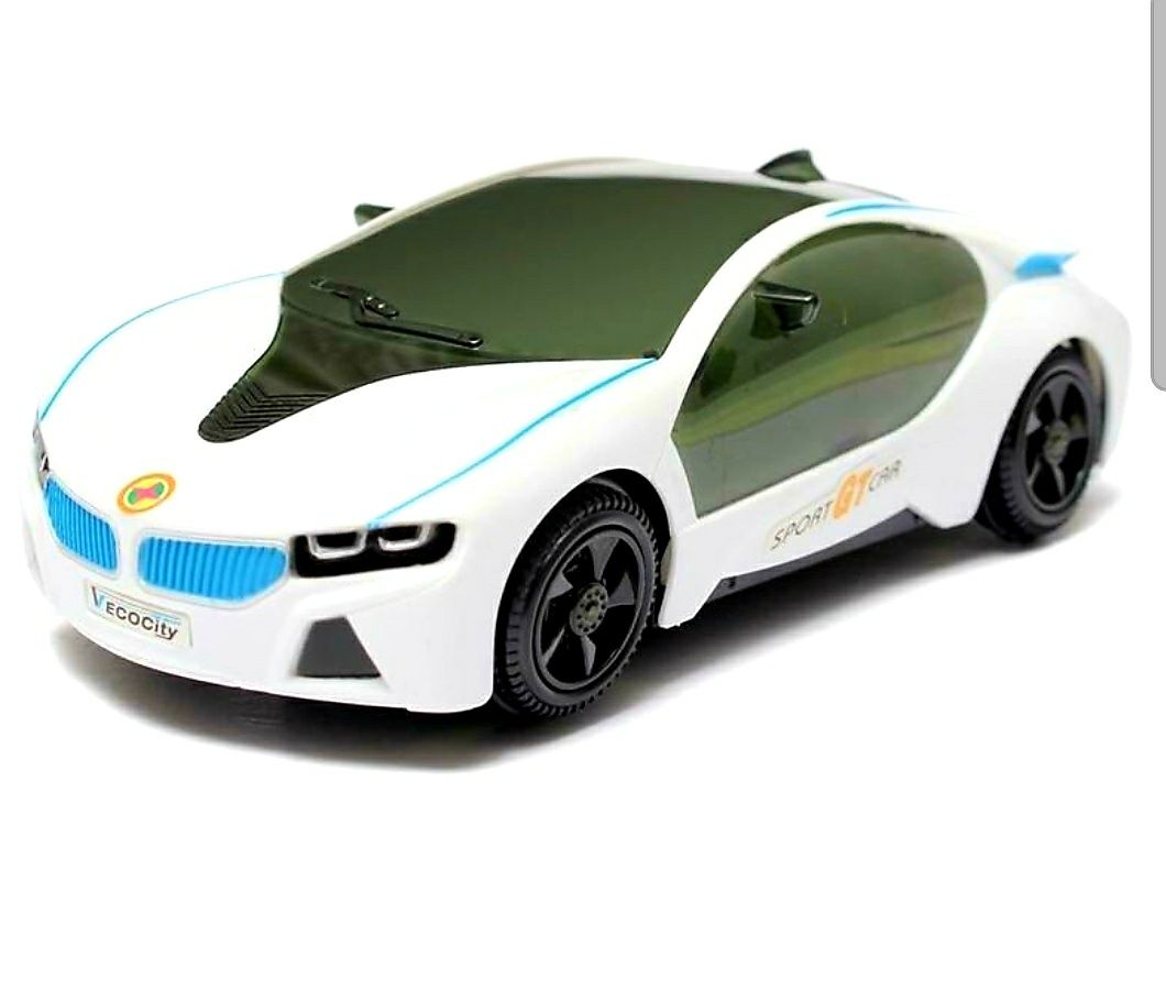 Masina cu Leduri de lumina 3D pentru copii jucarie electrica si cu