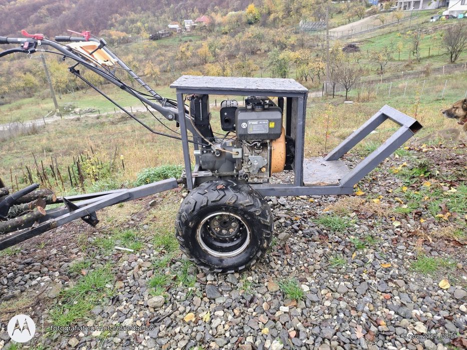 Vând Motocultor O'MAC 1200 ED Disel