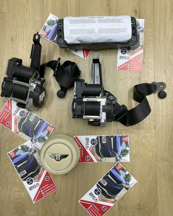 Bentley - kit airbag volan pasager - set centuri de siguranta PRESAFE