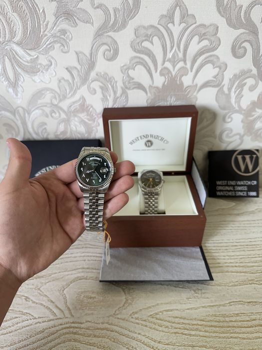 West end watch co Sowar оригинальные швейцарские часы.