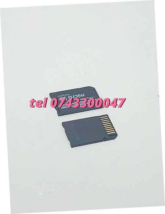 Adaptor Card De Memorie Micro Sd La Memory Stick Pro Duo Pentru Plays