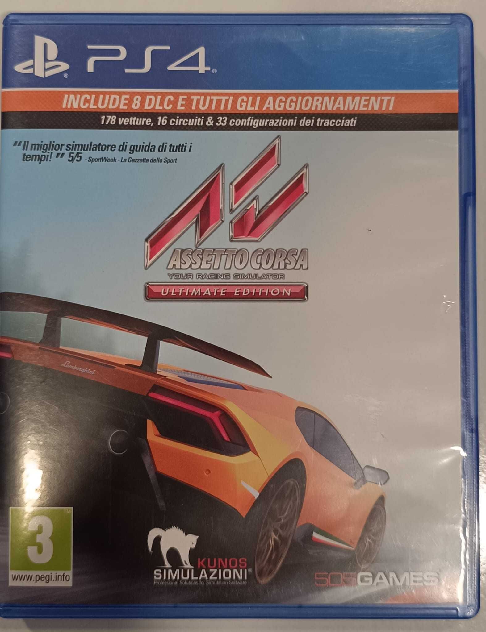 Игра за PS4 „Assetto Corsa Ultimate Edition“ (PS4)