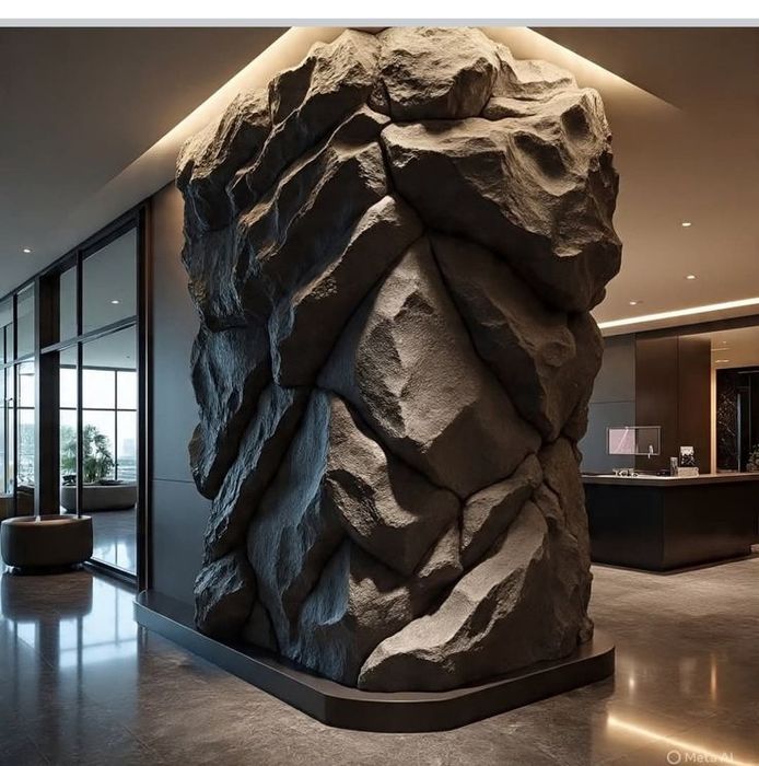 Декоративный искусственный камень скалы