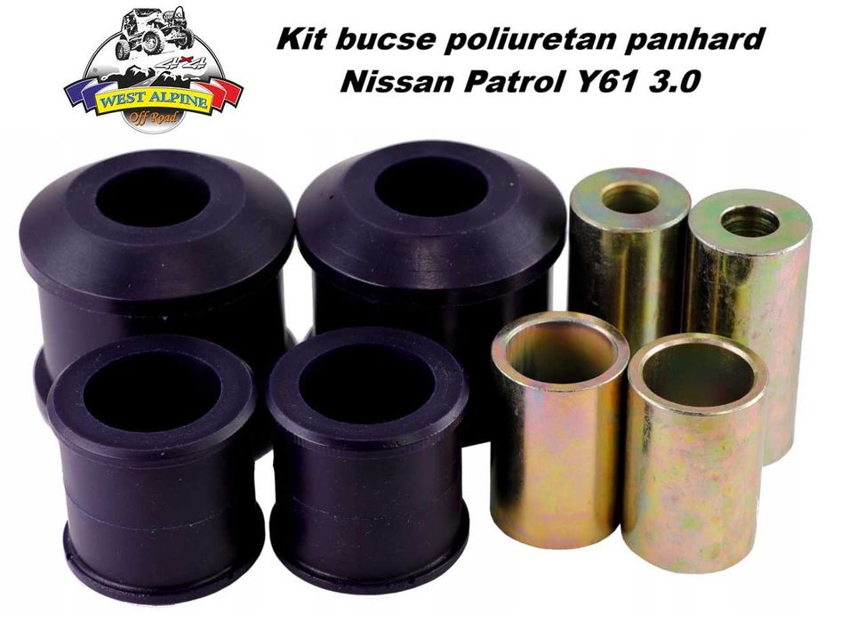 Kit bucse poliuretan panhard Nissan Patrol Y60-Y61 2.8 sau Y61 3.0