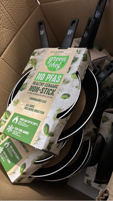 Set 2 tigain green chef