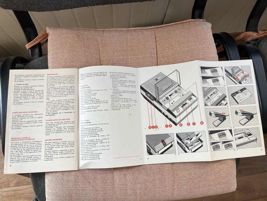 Philips EL 3302  cassette recorder