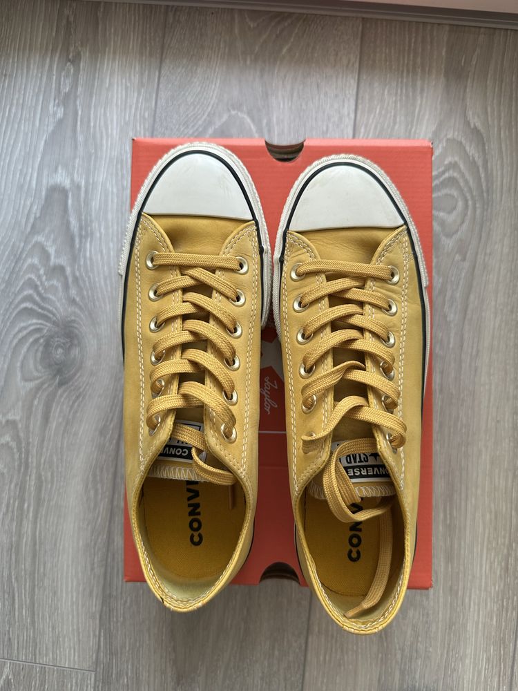 Дамски Converse Lift - Размер 39.5 - Естествена кожа