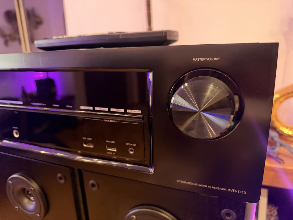AV Receiver Amplificator Denon AVR 1713 Airplay 5.1 USB