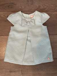 Rochita bebe 1-3m 62 cm botosei bentita capa bolero