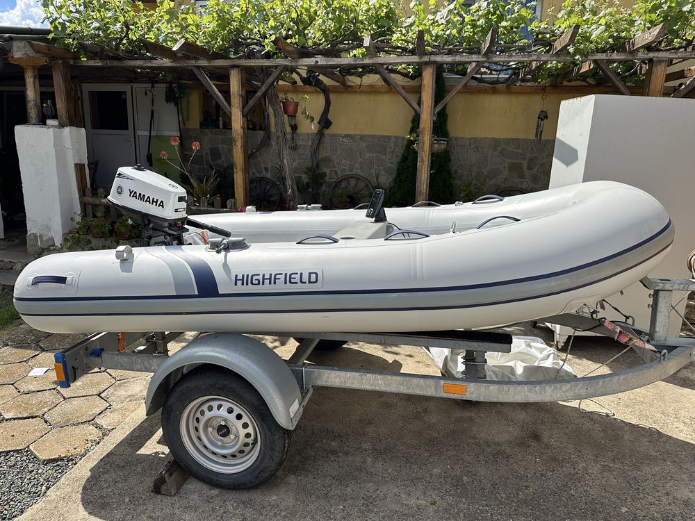 Highfield риб,рег колесар и Yamaha 6hp