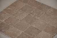 Travertin Noce Antichizat 10x10x1 cm