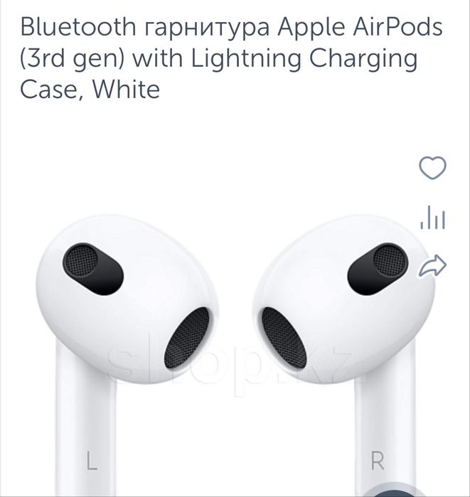 Продам наушники AirPods3
