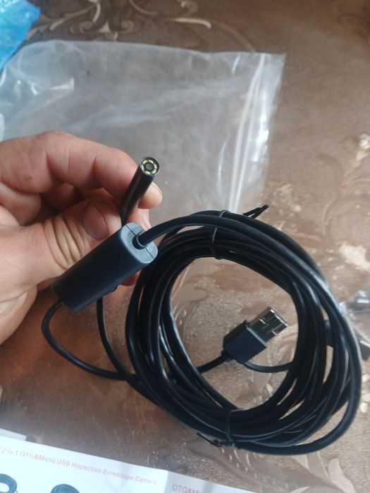 Эндоскоп телга сим камера 2 метрли