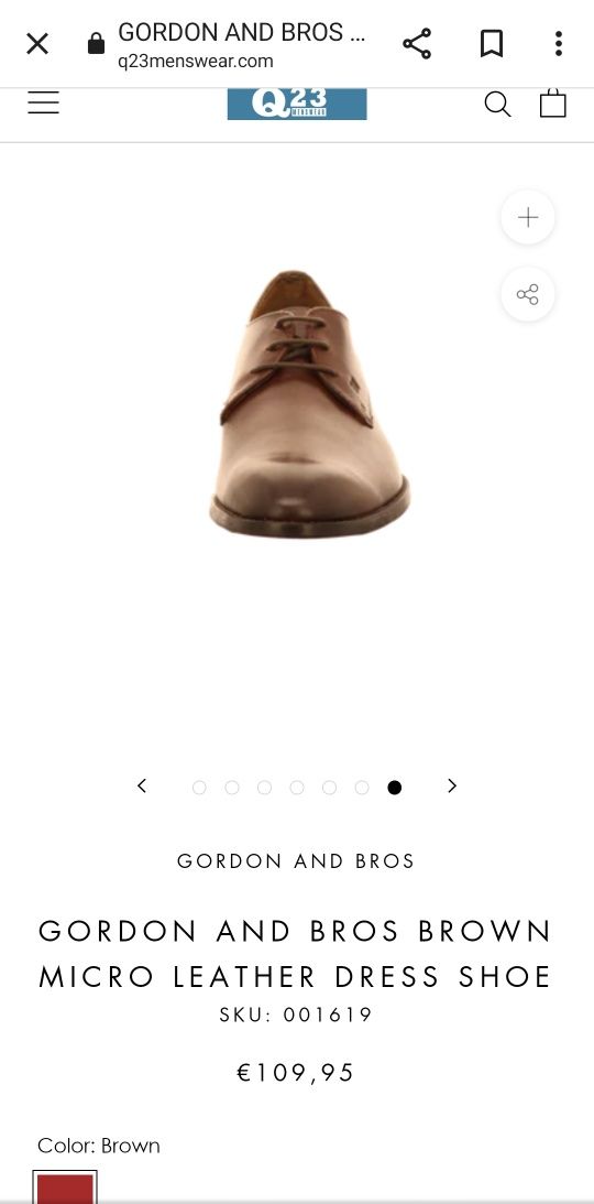 Pantofi marime 40 - Gordon & Bros