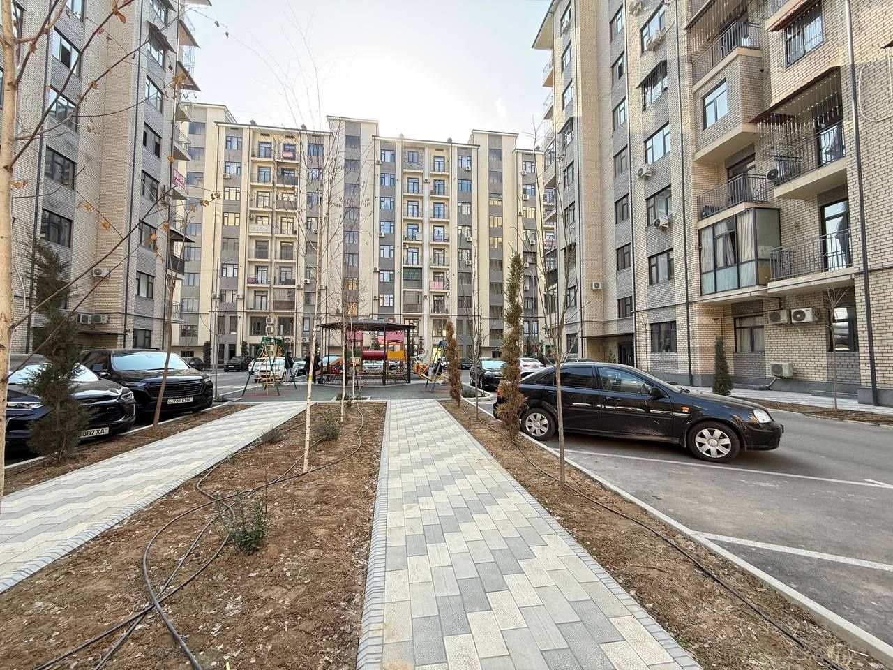 Новостройка 4/7/10 ЖК "New Life" Коробка сквозная 105м2 ул Махтумкули