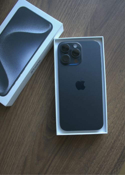 Синий Iphone 15 Pro Max 256 Гб