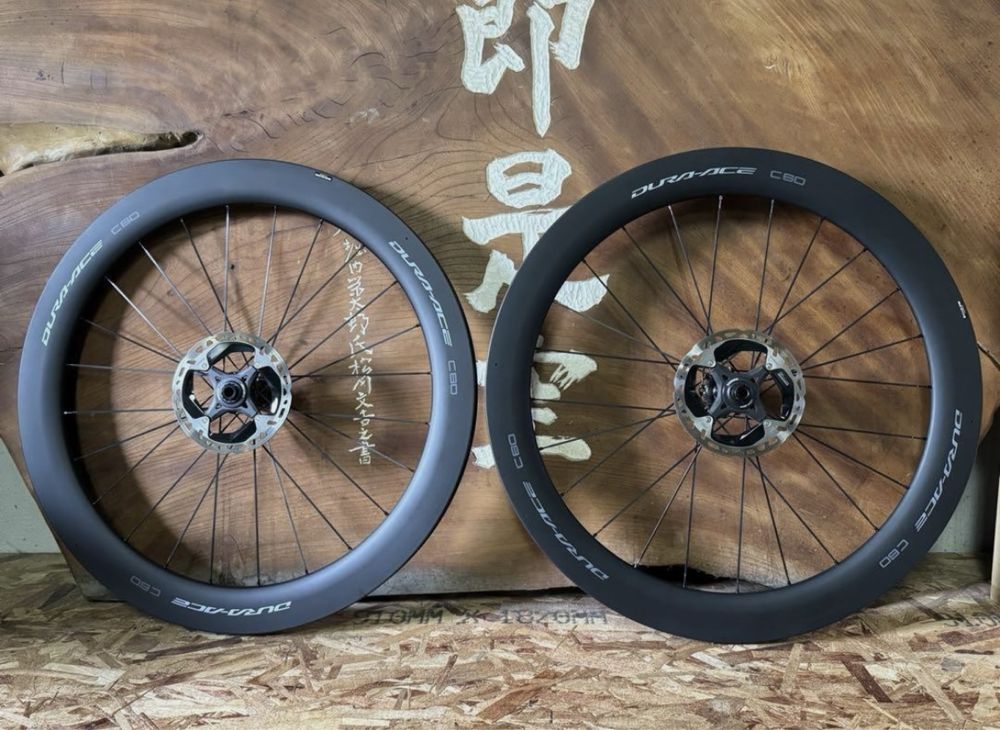 Roți carbon Disc NOI Shimano Dura-Ace 9270 C60 Tubeless Ready