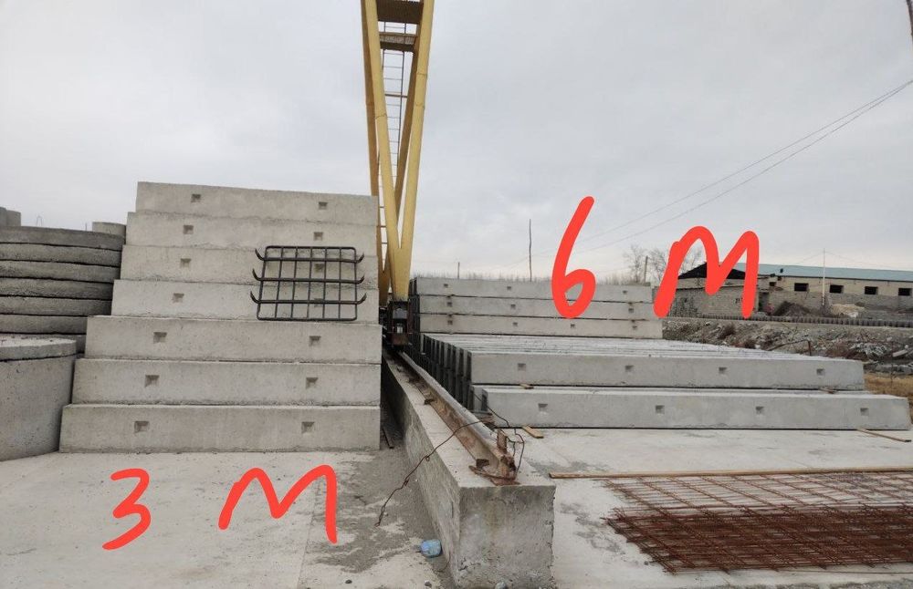 Beton plita, Stalba, Latok.