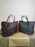 Geanta Dama Louis Vuitton Neverfull Ebene Premium Saculet Cadou