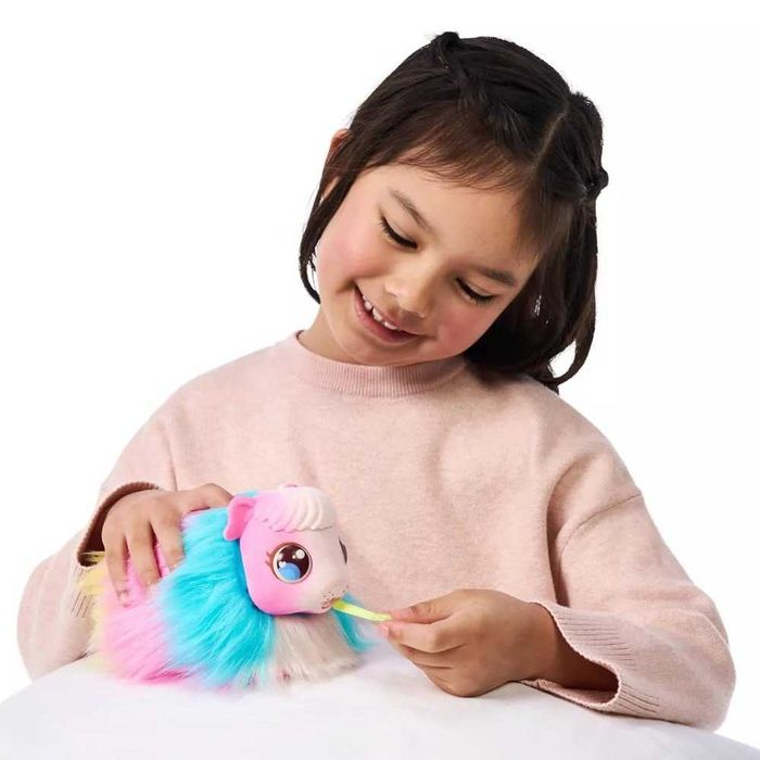 Интерактивная мама-сюрприз морская свинка с домиком и 3 малышами