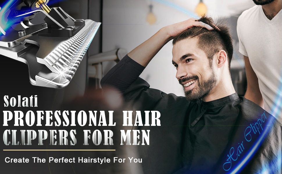 Професионален Акумулаторен Тример за Коса и Брада. Solati