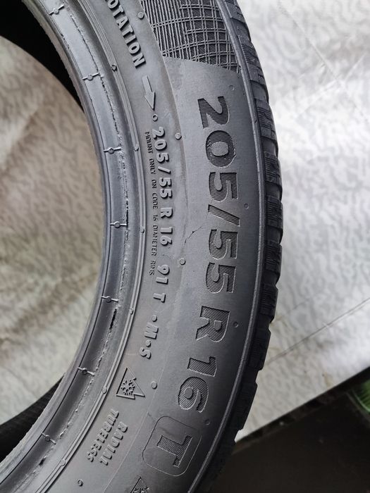 4бр зимни гуми 205/55/16 Continental Ts850
dot21
6.5mm  грайфер