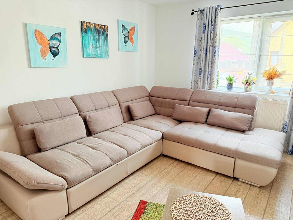 Colțar mare, extensibil, Natürlich