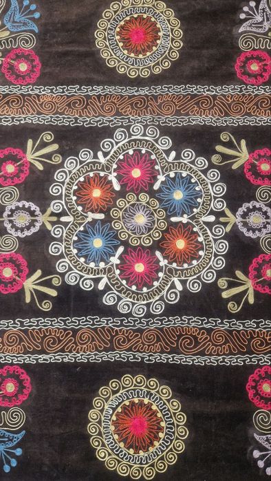 Антикварные винтажные сюзане вышивка национальные ткани