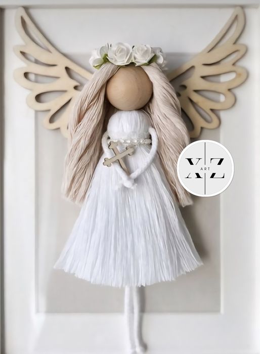 Макраме ангели, кукли и домашен декор