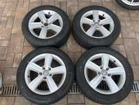 Jante 5x112 originale vw Golf 7 Anvelope 2024 Continental 205 55 16