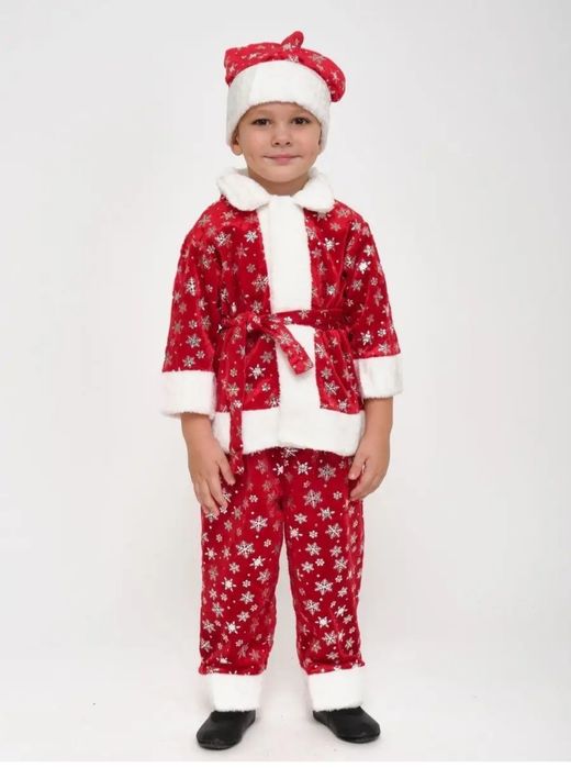 Детский костюм деда мороза
