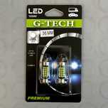 2 БРОЯ LED Диодни сулфидни крушки G-TECH 37 мм за Плафон Номер Кабина