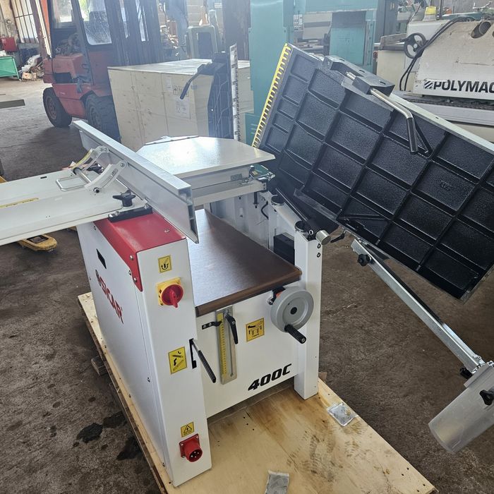 Чисто нов абрихт щрайхмус 400 мм.с спираловиден вал мотор 4 kw.