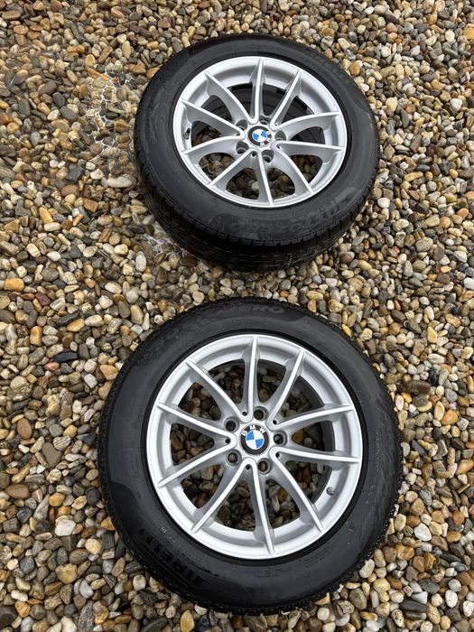 Jante bmw R17 originale cu anvelope pirelli